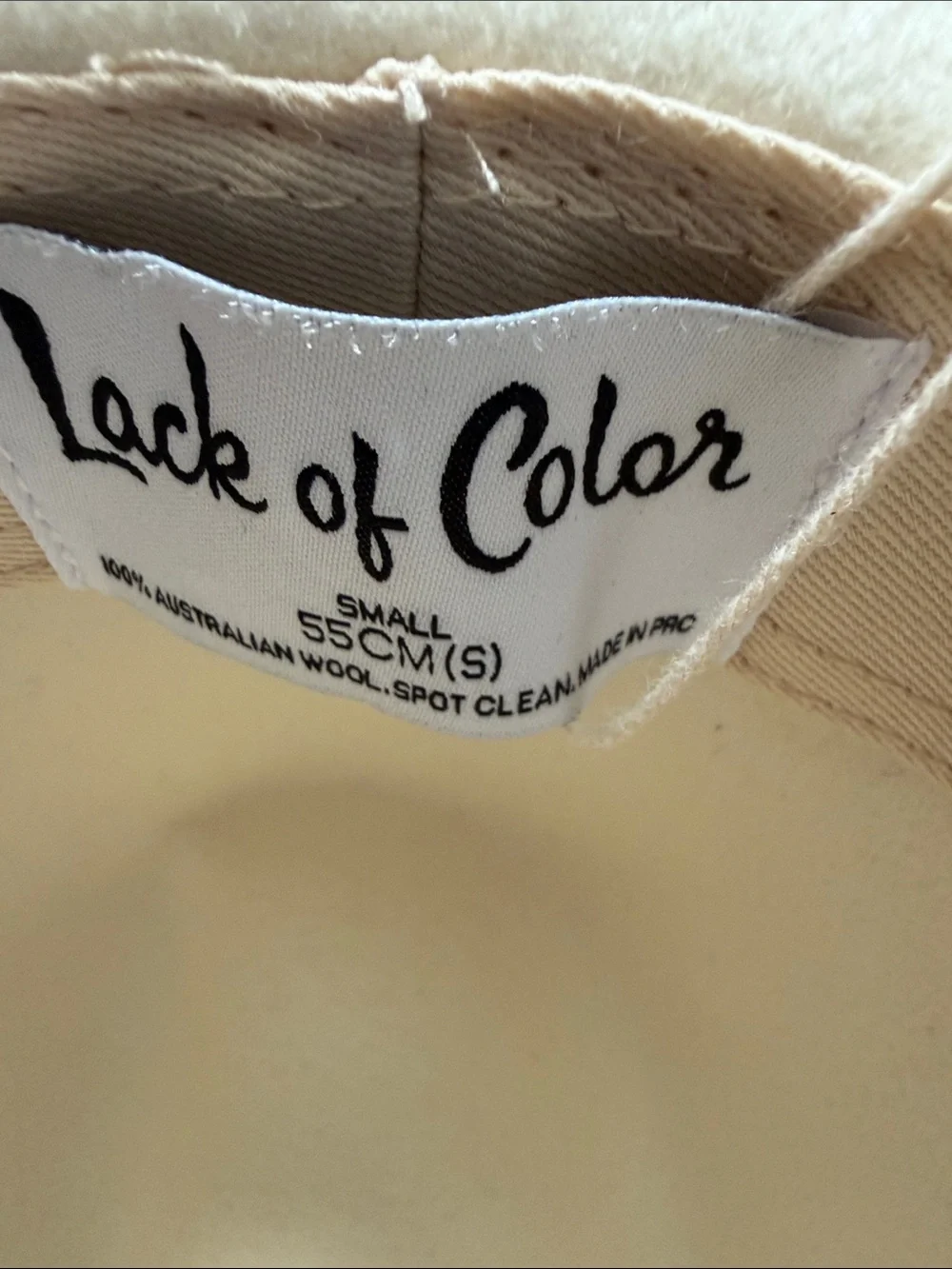 Lack Of Color stylish cream